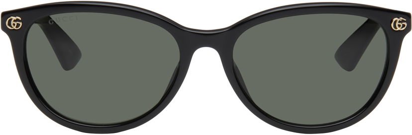 Aurinkolasit Gucci GG Oval Sunglasses Musta | GG1818SK-001