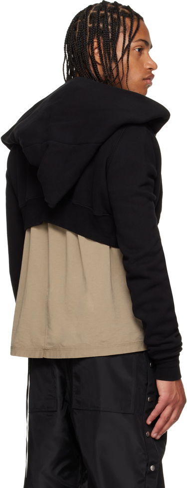 Huppari Rick Owens Concordians Micro Mountain Hoodie Musta | DU02E7284 FSL, 2