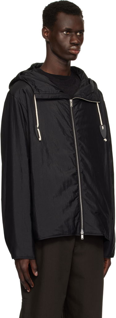 Tuulitakki Jil Sander Jil Sander Hooded Sportswear Jacket Musta | J47SW0012_J70003, 1