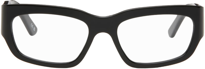Aurinkolasit Balenciaga Rectangular Glasses Musta | BB0334O-001