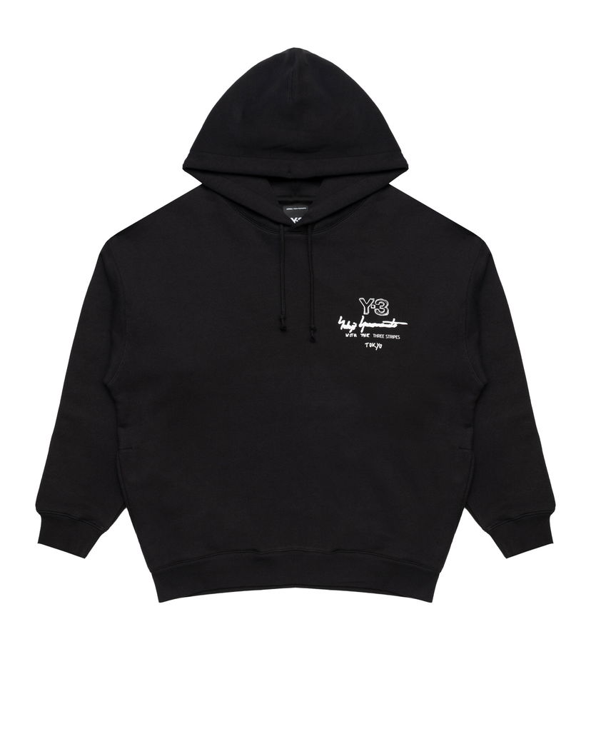 Huppari Y-3 Y-3 Graphic Hoodie Musta | KB2604