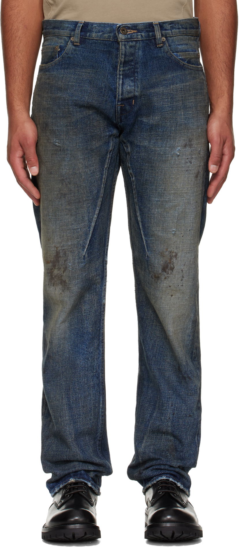 Jeans Rick Owens Rick Owens DRKSHDW Concordians Kurdt Jeans Sininen | DL02E2399 HVWJP