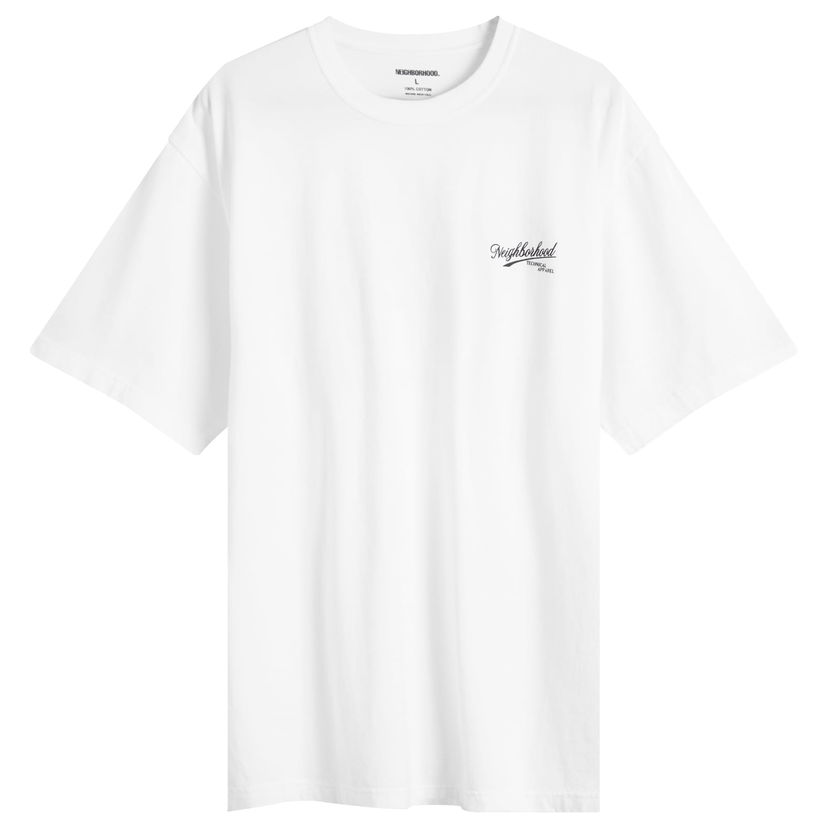 T-paita Neighborhood SS-8 Cards T-Shirt Valkoinen | 252PCNH-ST08-WHT