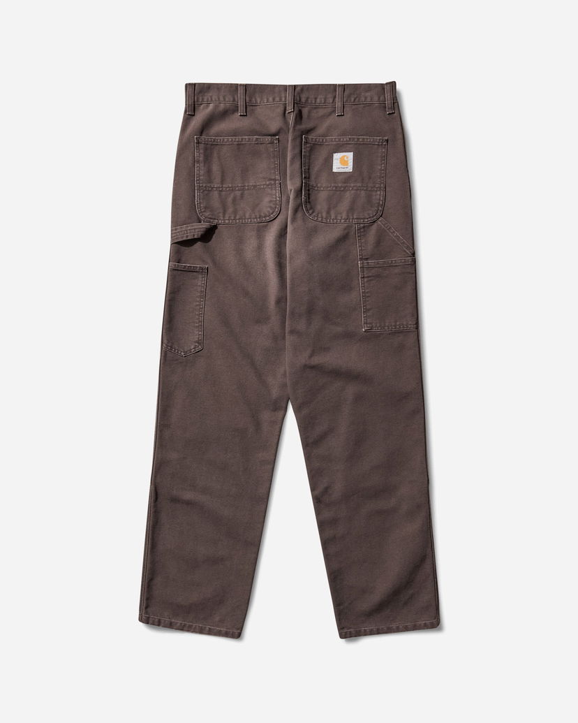 Housut Carhartt WIP Double Knee Work Pants Ruskea | I034796 474O