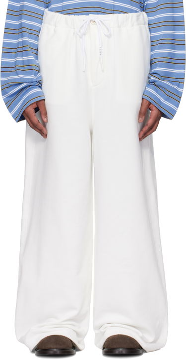 Verryttelyhousut Marni Marni Loopback Sweatpants Valkoinen | PJMU0070A0 UTC275, 0