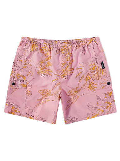 Uimapuvut Palm Angels Palms All-Over Swim Short Vaaleanpunainen | PMFA005S22FAB0033076