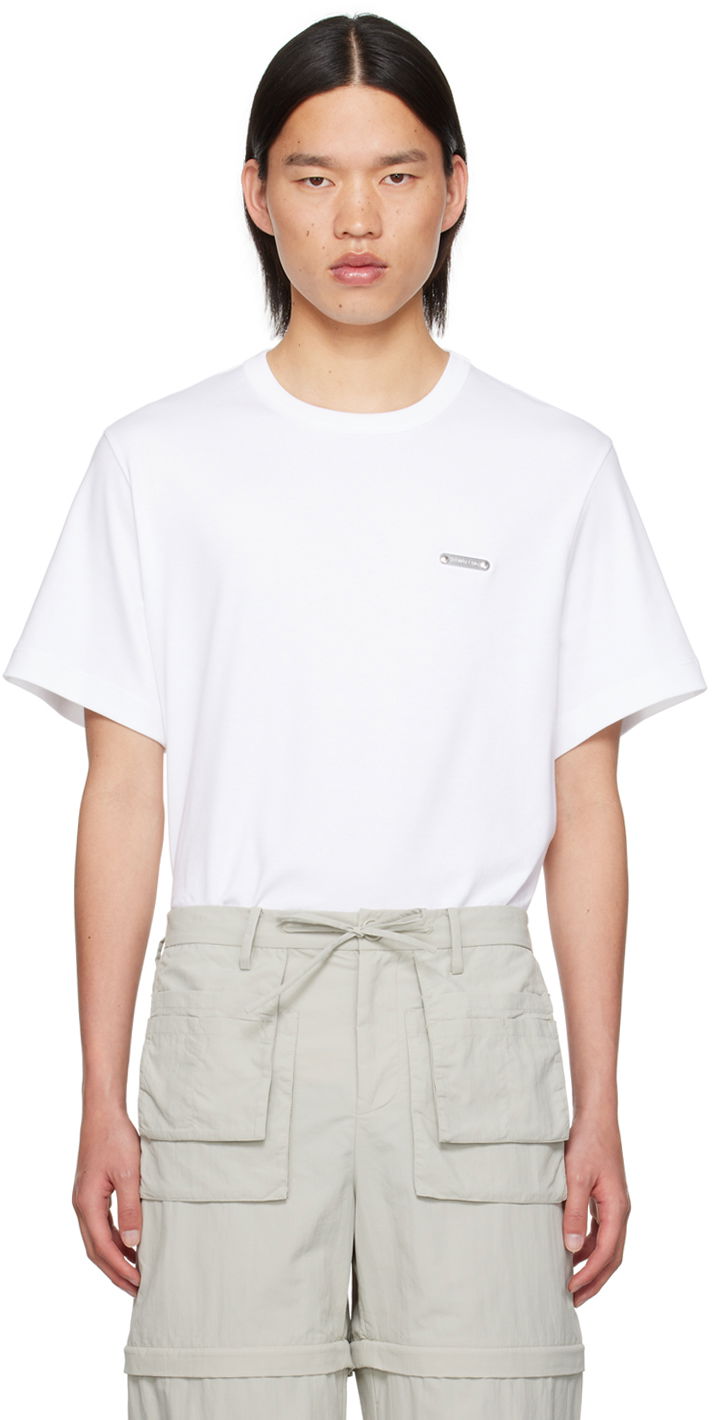 T-paita Helmut Lang Plaque T-Shirt Valkoinen | O04HM598