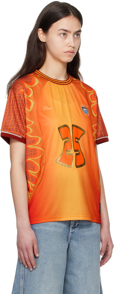 Jersey Dime Dime Holy Flame Jersey T-Shirt Oranssi | DIME2SP257HEL, 4