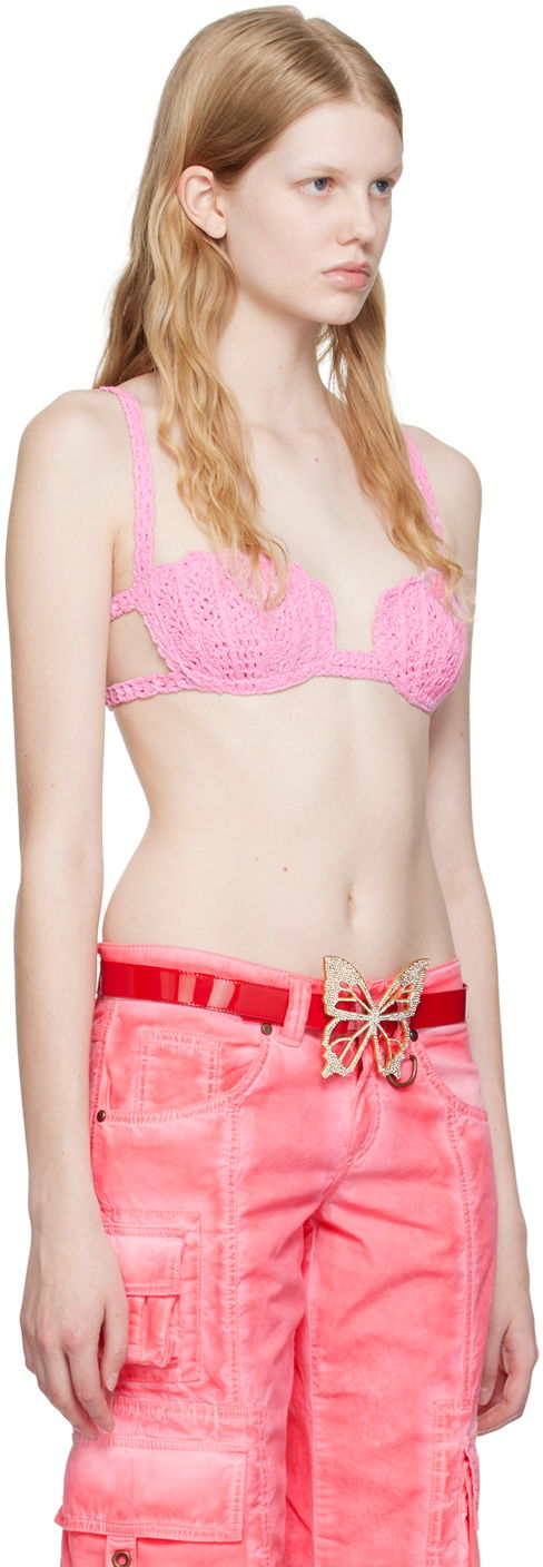 Cargo housut Blumarine Scalloped Bra Vaaleanpunainen | P344M023A, 1