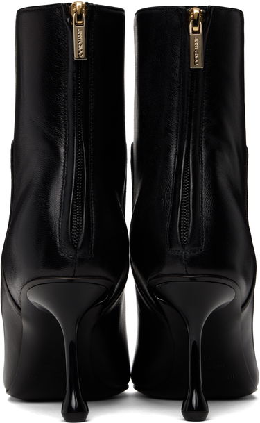 Kengänhoito Jimmy Choo Jimmy Choo Cycas 80 Leather Ankle Boots Musta | CYCAS AB 80 NAP, 1