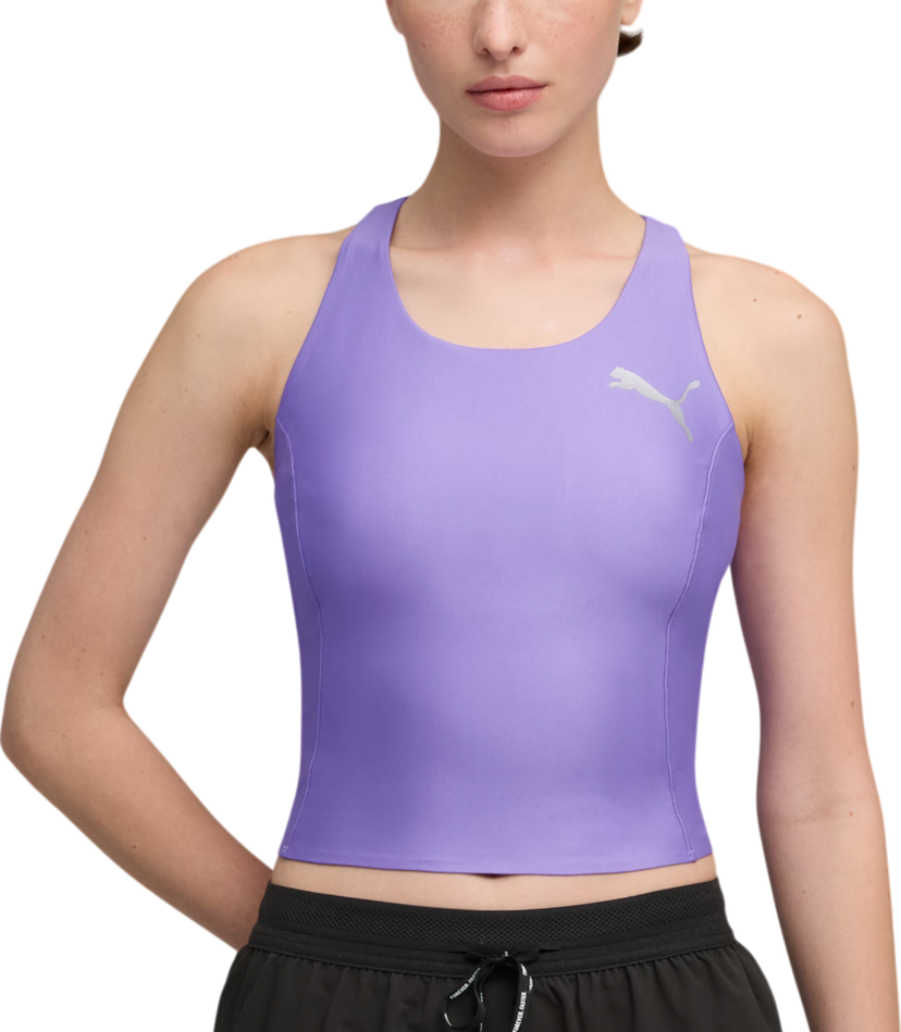 Tankkitoppi Puma Puma Raceday Ultraform Crop Tank Top Violetti | 527532-28