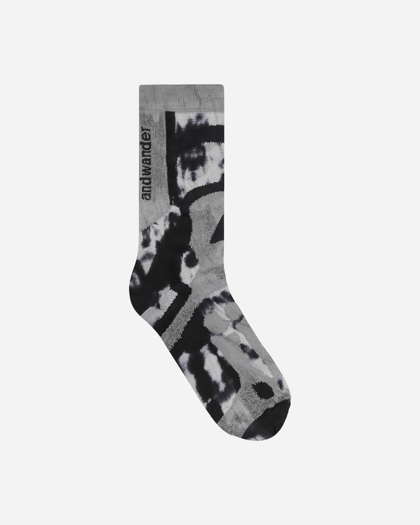 Sukat ROA Bones Logo Q-skin Technical Socks Monivärinen | OBMW005FA03 BLK0001