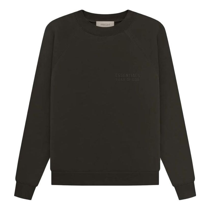 Villapaita Fear of God Essentials Crewneck Sweatshirt Musta | 192BT222040F
