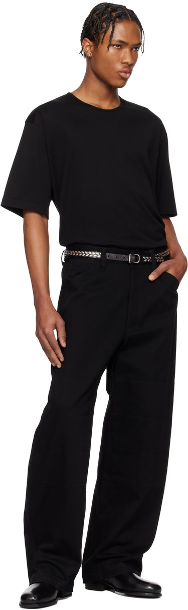 T-paita LEMAIRE Lemaire Relaxed T-Shirt Musta | TO1335 LJ1018, 4