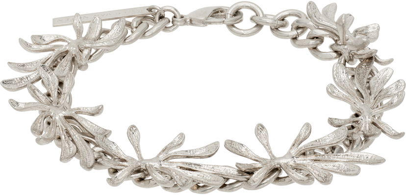 Rannerengas Dries Van Noten Dries Van Noten Floral Bracelet Metallinen | 252-028201-083