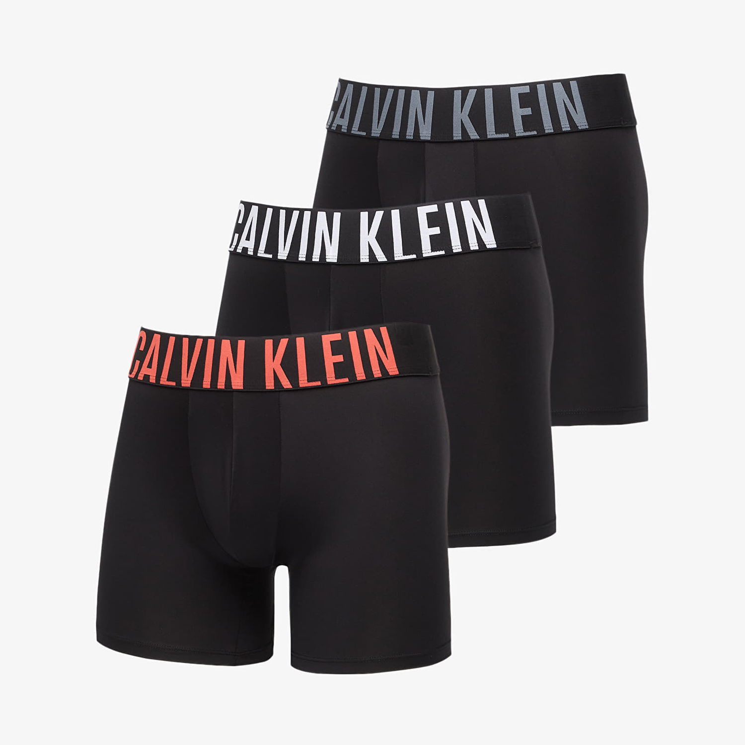 Nyrkkeilijät CALVIN KLEIN Boxer Brief 3-Pack Musta | 000NB3612A 2QS, 0
