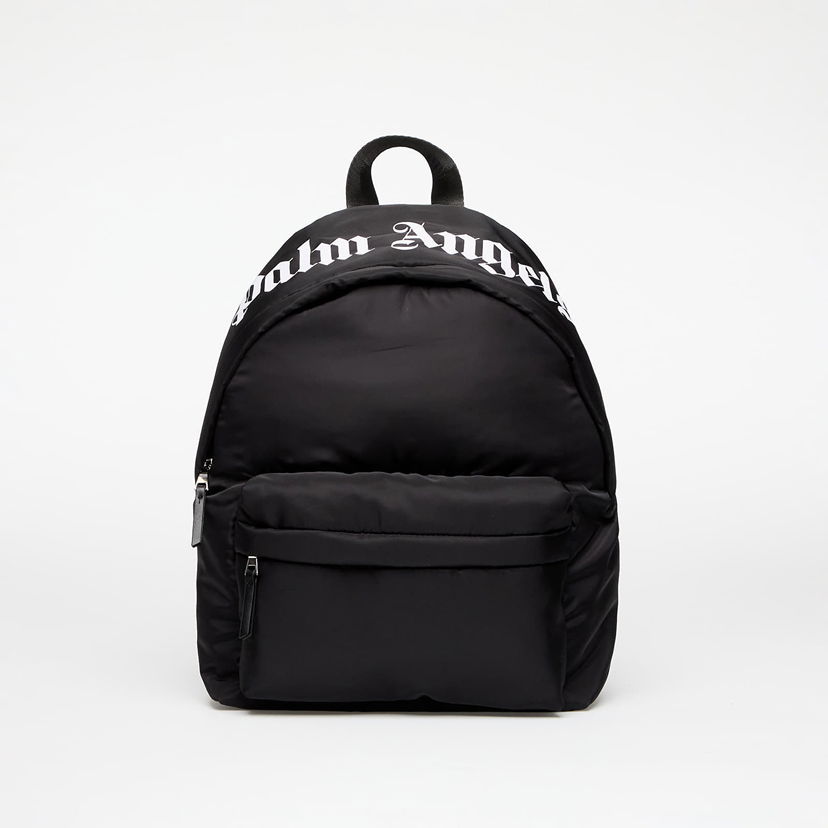 Reppu Palm Angels Palm Angels Kids Over Logo Big Backpack Musta | PBNB017S25FAB0011001