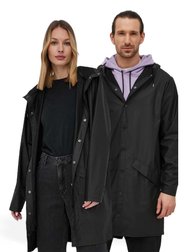 Takki Rains Long Jacket Musta | 12020.01