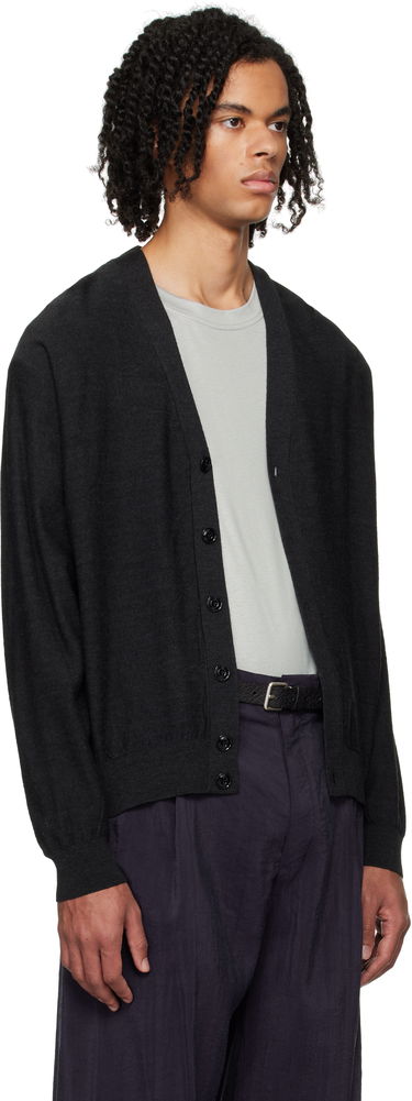 Villapaita LEMAIRE Relaxed Cardigan Musta | TO1082 LK087, 1