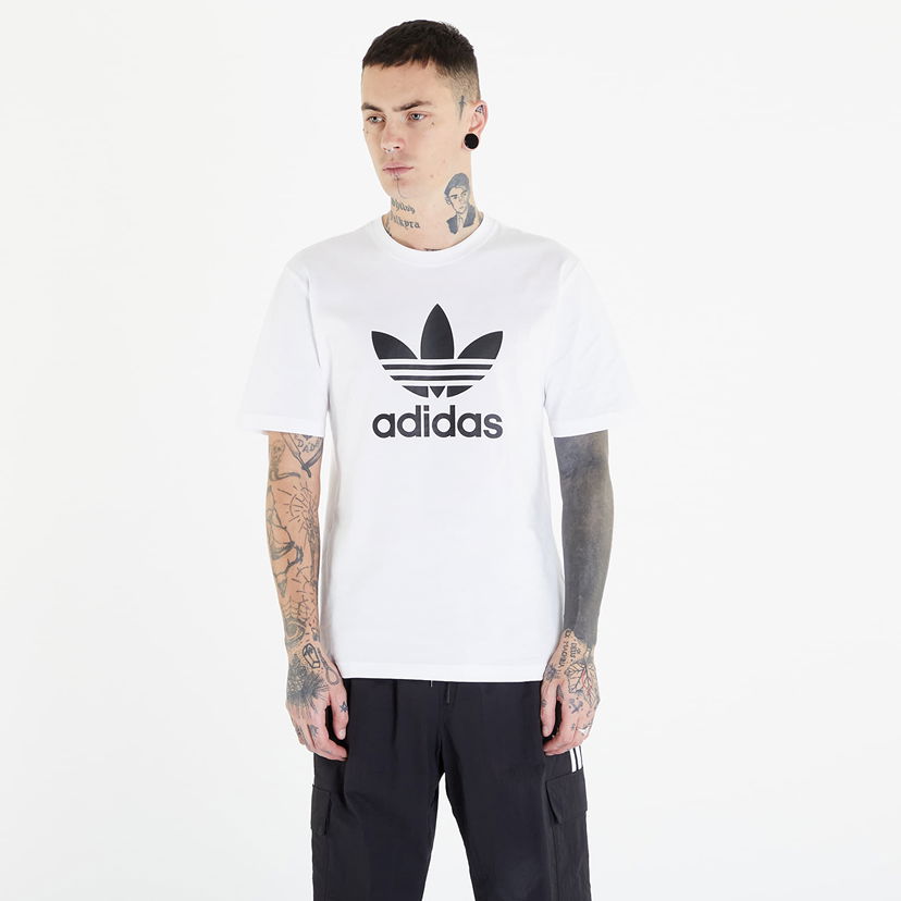 T-paita adidas Originals Men's adidas Trefoil Valkoinen | IV5353
