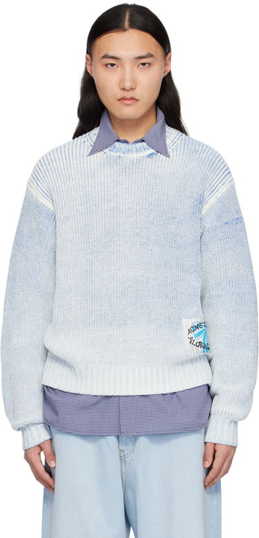 Villapaita Acne Studios Patch Sweater Sininen | B60322-, 0