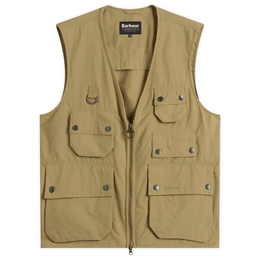 Liivi Barbour Men's Heritage + Utility Editor Vest Beige | MGI0305GN51