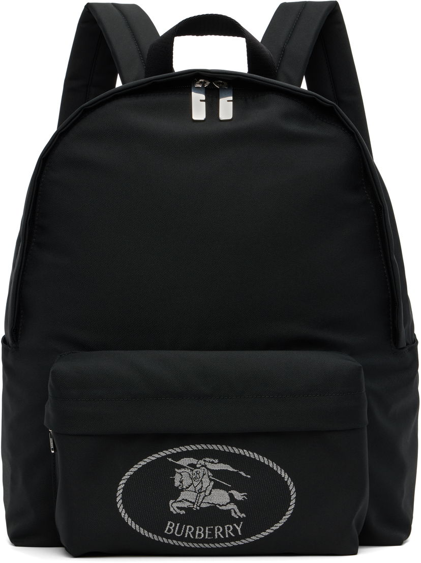 Reppu Burberry Orkney Backpack Musta | 8111330