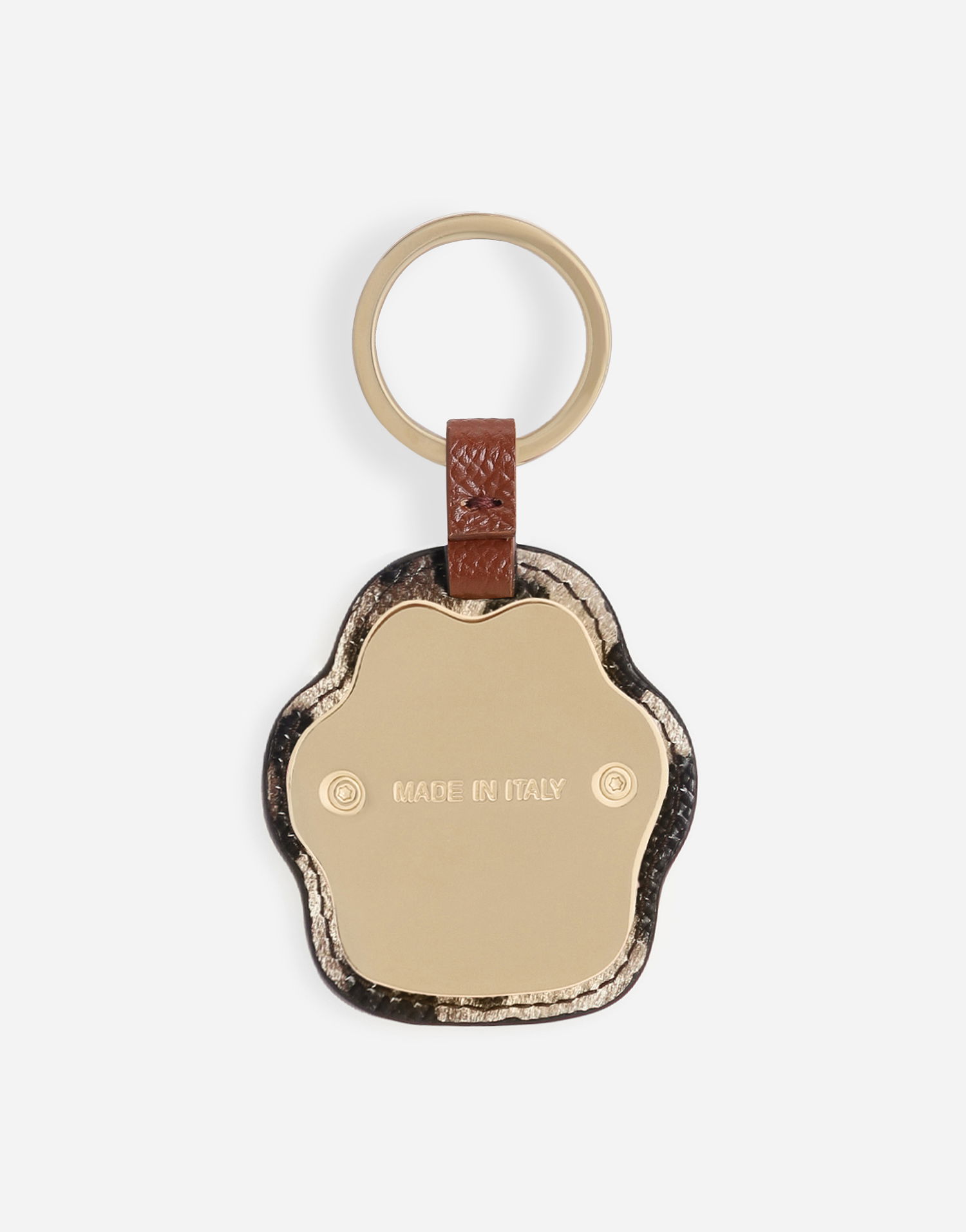Avaimenperät Dolce & Gabbana Dolce & Gabbana Animal Print Paw Keychain Metallinen | BD0019A6456HA93M, 1
