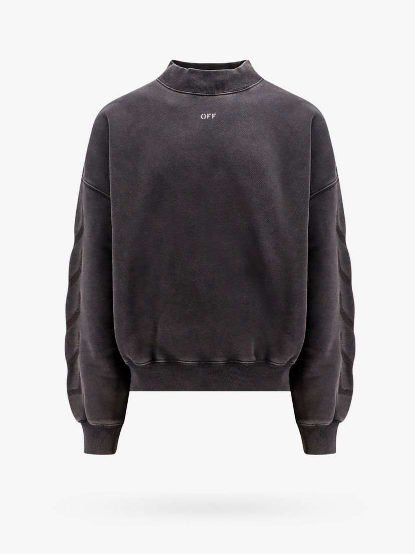 Huppari Off-White SWEATSHIRT Musta | OMBA070C99FLE0021077
