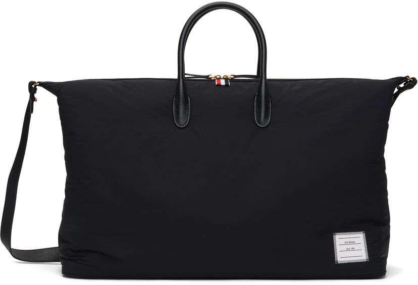 Matkalaukku Thom Browne Thom Browne Polly Twill Duffle Bag Musta | UAG219A-07259
