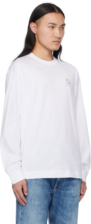 T-paita Givenchy Crystals 4G T-Shirt Valkoinen | BM71MH3YPP100, 1