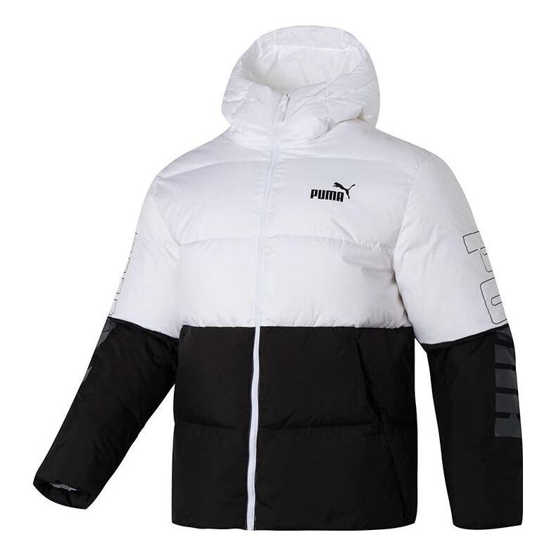 Puffer takki Puma Colorblock Puffer Jacket Musta | 678720-02, 0