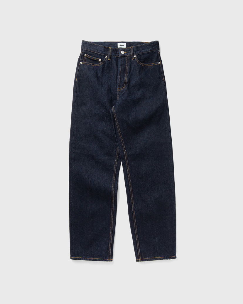 Jeans OBEY Hardwork Denim Jeans Sininen | 142010077-RIN