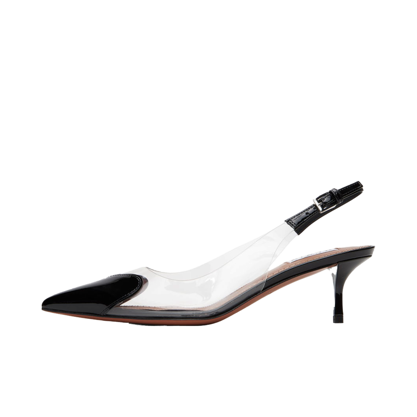 Tennarit ja kengät Alaïa Heart Slingback Pumps Musta | AA3E057CK150