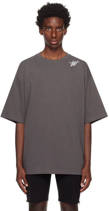 T-paita We11done We11done 'WD' T-Shirt Harmaa | WD-TP6-20-073-U-CH, 0