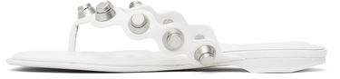 Tennarit ja kengät Alexander Wang Alexander Wang Rexa Thong Flat Sandals Valkoinen | 30225S008, 2