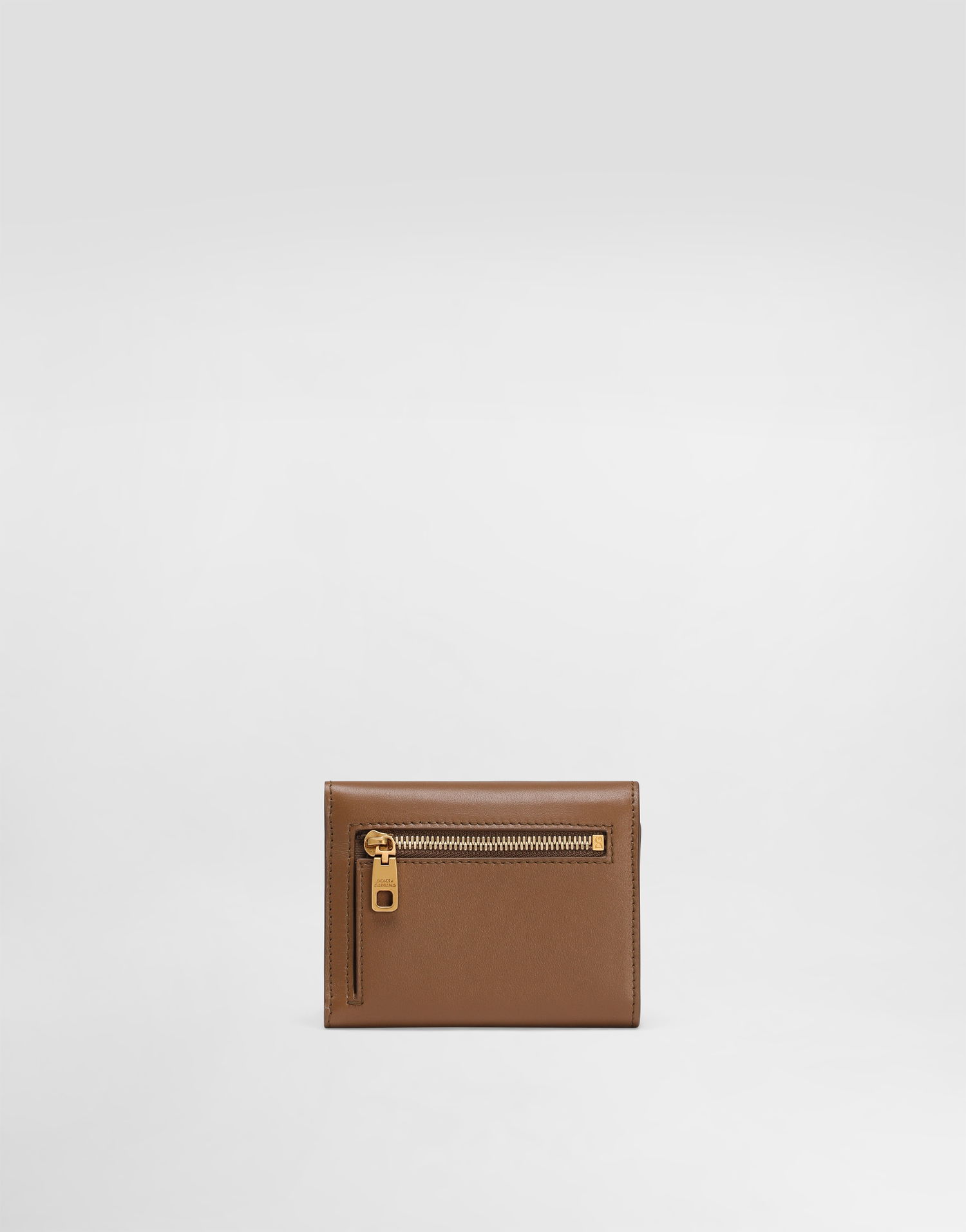 Lompakko Dolce & Gabbana Dolce & Gabbana Plongé Calfskin Small Wallet Ruskea | BI0770A9S258Z093, 1