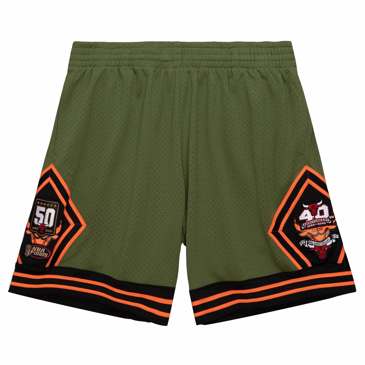 Shortsit Mitchell & Ness Flight Chicago Bulls 1997 Swingman Shorts Vihreä | SMSH4848-CBU97PPPDKGN, 0