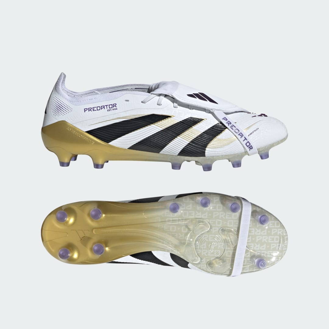 Tennarit ja kengät adidas Performance Predator Elite Fold-Over Tongue Artificial Grass Boots Valkoinen | JR4771, 0