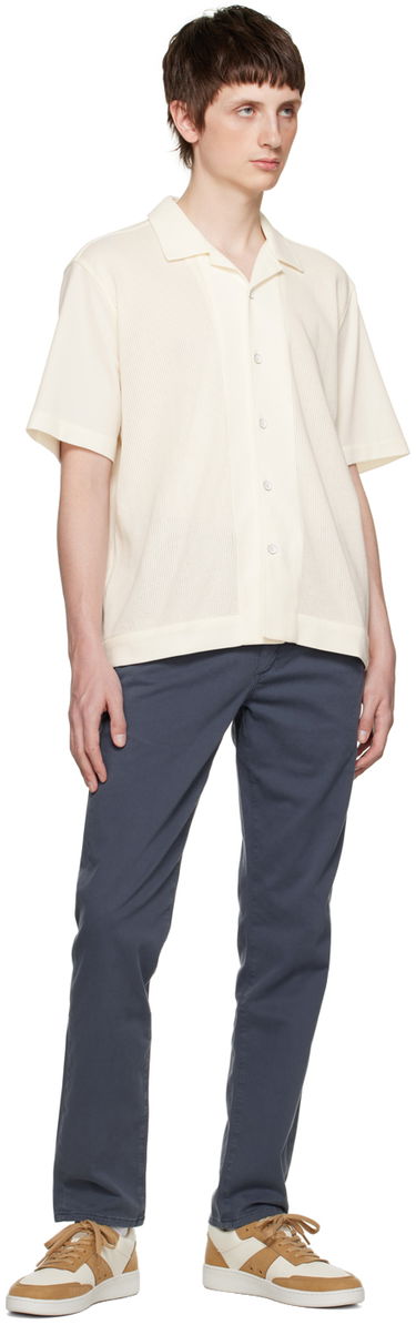 Paita rag & bone Rag & Bone Avery Knitted Shirt Valkoinen | MBC23PT003MS03, 3