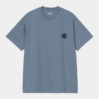 T-paita Carhartt WIP C Logo Archive Short Sleeve T-Shirt Sininen | I035439_9, 0