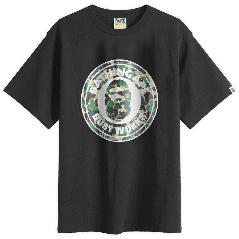 T-paita BAPE Abc Camo Busy Works Tee, Size L Musta | 001TEL301006M-BGN