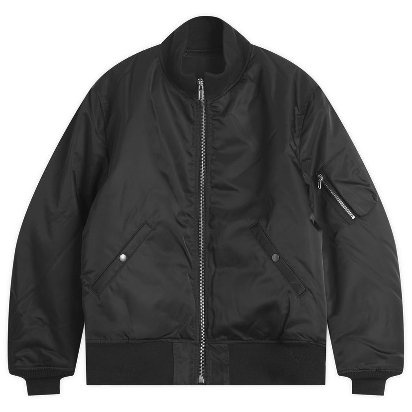 Bomber-takki Rick Owens DRKSHDW Flight Jacket Musta | DL02E2794-NYJP-09