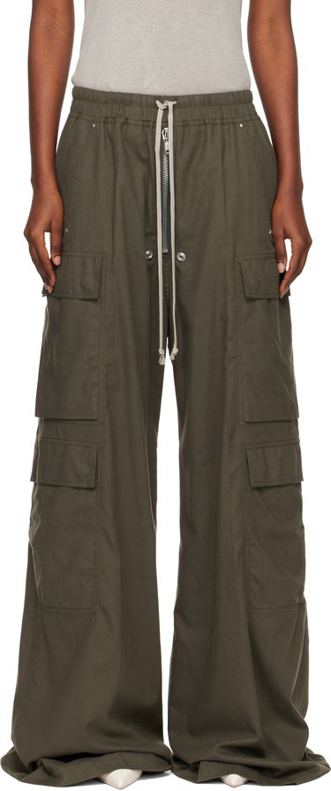 Cargo housut Rick Owens Concordians Cargobelas Cargo Trousers Vihreä | RP02E4327 FLW, 0