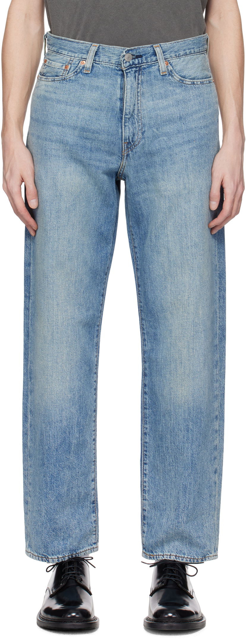 Jeans Levi's Loose Linen+ Jeans Sininen | 29037-0085