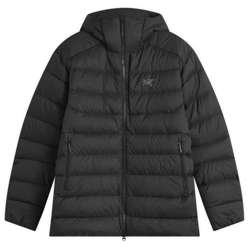 Puffer takki Arcteryx Thorium Hooded Down Jacket, Size Small Musta | X000010543-002291