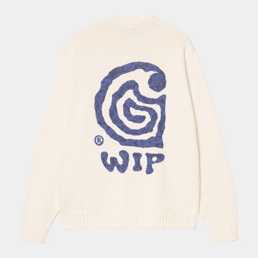 Villapaita Carhartt WIP Carhartt WIP Helix Knit Sweater Valkoinen | I036731_6, 1