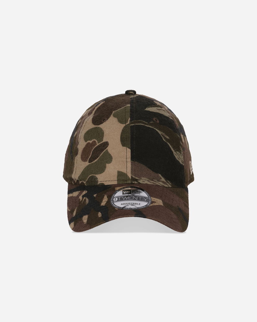 Korkki New Era Woodland Camo Adjustable 9TWENTY Cap Ruskea | IY71 999