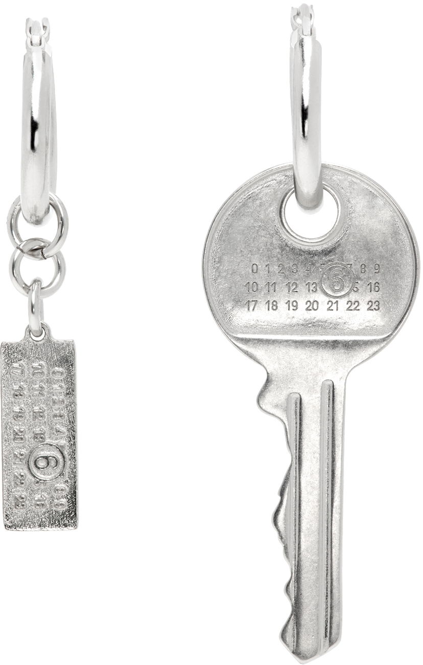 Korvakorut Maison Margiela Key Earrings Metallinen | SM7VG0075 P7105