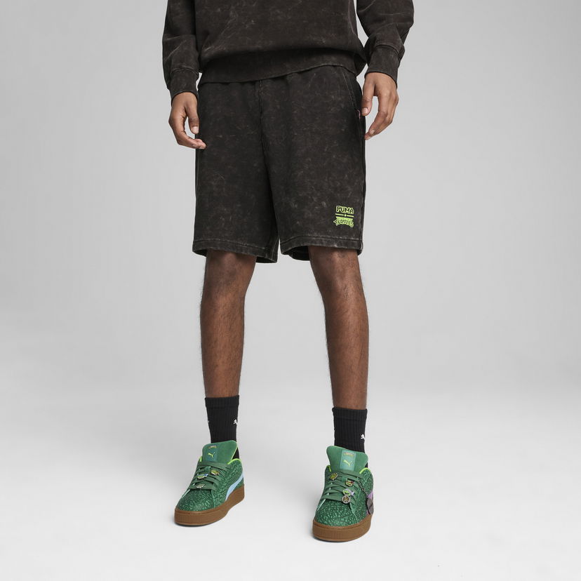 Shortsit Puma TMNT 7" Relaxed Fit Shorts Musta | 630101_01
